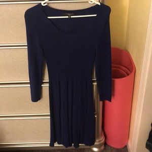 Navy Blue Medium Sweater/loose dress